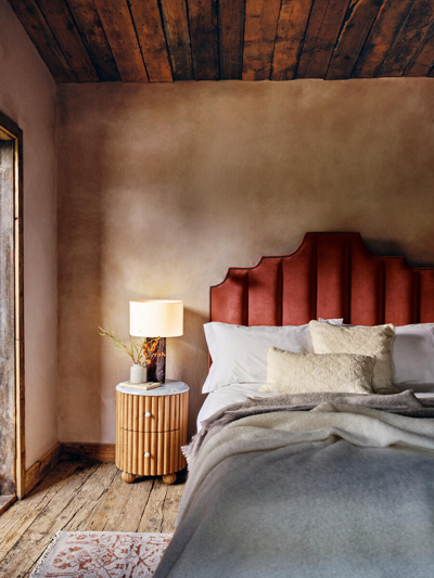 Soho Home Gerrard Bed In Rust
