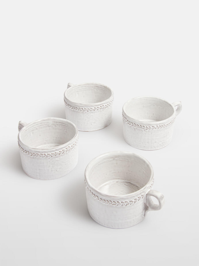 Soho Home Hillcrest Handmade Stoneware Mugs Set Of Four