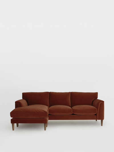Soho Home Reya Chaise-end Sofa Velvet