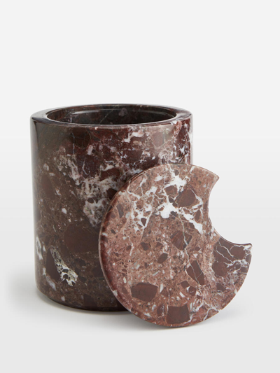 Soho Home Pavel Red Marble Ice Bucket