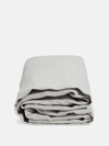 Soho Home Luna Linen Fitted Sheet Light Grey