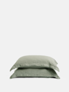 Soho Home Luna Linen Oxford Pillowcase Sage
