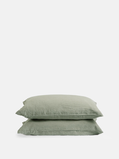 Soho Home Luna Linen Pillowcase Sage
