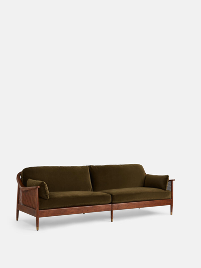 Soho Home Atlanta Four Seater Sofa In Brown