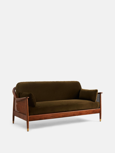 Soho Home Atlanta Three Seater Sofa In Green