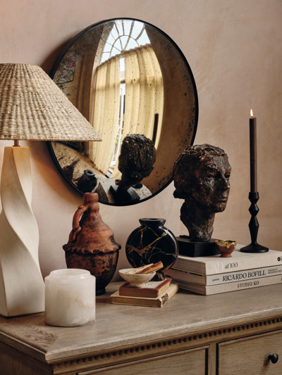 Soho Home Convex Bronze Edge Mirror