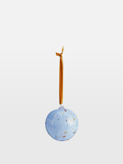 Soho Home Blue Confetti Bauble
