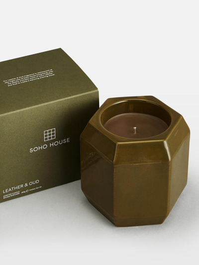 Soho Home Ardmore Leather And Oud Candle