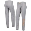 League Collegiate Wear Heather Gray Texas Longhorns Victory Springs Tri-blend Jogger Pants In Heather Gray