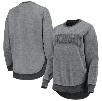 Pressbox Black Cincinnati Bearcats Ponchoville Pullover Sweatshirt