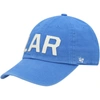 47 Brand '47 Royal Los Angeles Rams Finley Clean Up Adjustable Hat In Royal