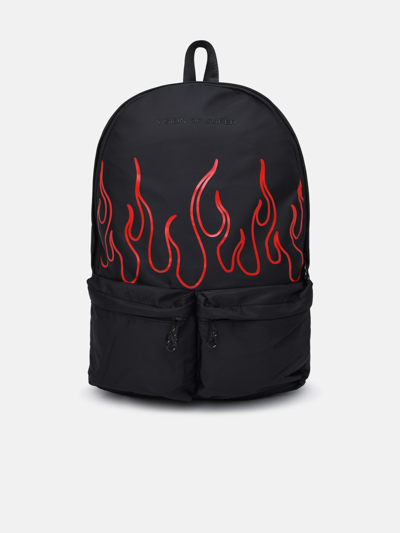 Vision Of Super Black Nylon Backpack