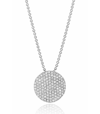 Phillips House 14k White Gold Affair Diamond Pave Infinity Pendant Necklace, 16-18
