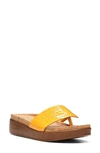 Donald Pliner Fifi Flip Flop In Sungold