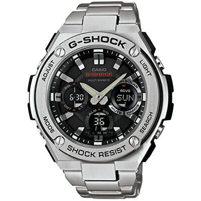 Pre-owned G-shock Casio  Men's Watch G-steel Radio Solar Gst-w110d-1ajf