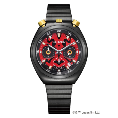 Pre-owned Citizen Record Label Tsuno Chrono Star Wars Darth Maul An3668-55w Limited F/s