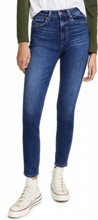 Pre-owned Paige Women's Flaunt Denim Cheeky Ankle Jeans In Roam