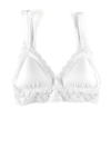 Hanky Panky Supima® Cotton Padded Bralette In White