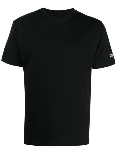 Yohji Yamamoto No Future Logo T-shirt In Black