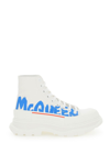 Alexander Mcqueen Tread Sleek Hi-top Sneakers In Multi Color