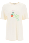 COLLINA STRADA LAND T-SHIRT WITH HOT MANTIS PRINT