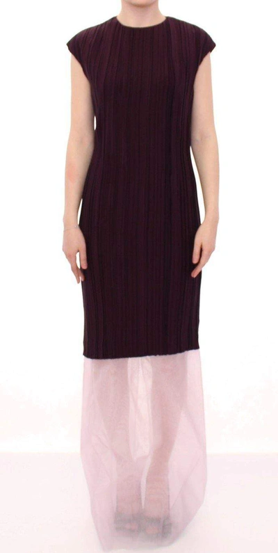 Barbara Casasola Purple Lavender Gown Maxi Silk Long Dress