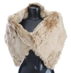 Dolce & Gabbana Beige Alpaca Collar Scarf In Beige
