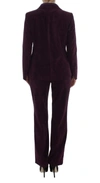 BENCIVENGA PURPLE WOOL SUIT T-SHIRT SET