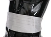Dolce & Gabbana Gray Men Waist Belt 100% Silk Cummerbund In Gray