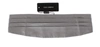 DOLCE & GABBANA SILVER WIDE BELT SILK CUMMERBUND