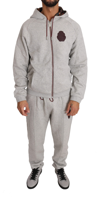 BILLIONAIRE ITALIAN COUTURE COTTON HOODED SWEATER PANTS TRACKSUIT