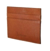 Billionaire Italian Couture Brown Leather Cardholder Wallet In Brown
