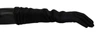 Dolce & Gabbana Black Gray Mid Arm Length Mittens Wool  Gloves In Black