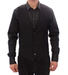 Dolce & Gabbana Black Wool Single Breasted Vest Gilet In Black