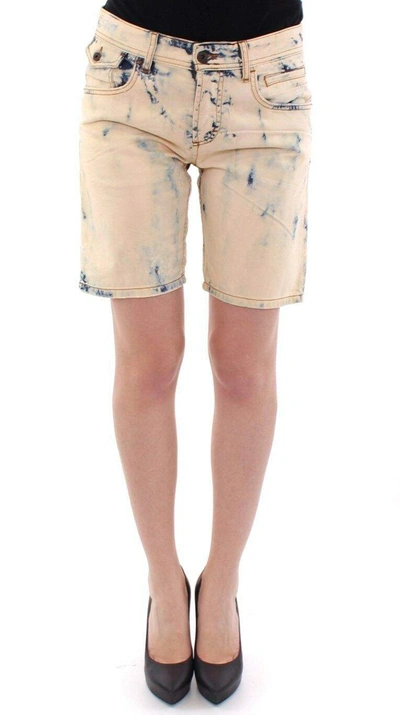 Dolce & Gabbana Blue Cotton Washed Jeans Shorts Trousers