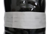 Dolce & Gabbana Gray Patterned Waist Belt Silk Cummerbund In Gray