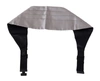 Dolce & Gabbana Gray Men Waist Belt 100% Silk Cummerbund In Gray