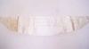 Dolce & Gabbana White Waist Tuxedo Smoking Belt Cummerbund In White