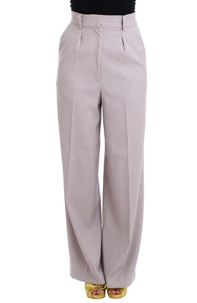 Cavalli Women  High Waist Trousers In Grey