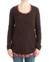 Cavalli Women  Crewneck Sweater In Brown