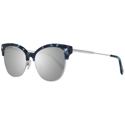 Dsquared² Blue Women Sunglasses In Red