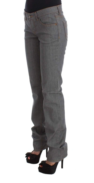 Costume National C'n'c   Cotton Regular Fit  Jeans In Gray