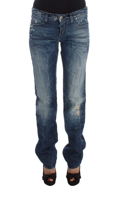 Costume National C'n'c   Cotton Regular Fit  Jeans In Blue