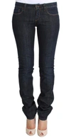 Costume National C'n'c   Cotton Stretch Slim Fit Jeans In Blue