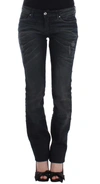 Costume National Chic Superskinny Blue Denim Jeans In Blue