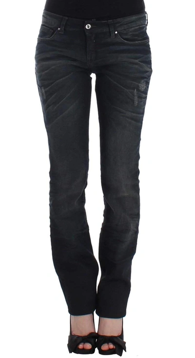 Costume National Chic Superskinny Blue Denim Jeans