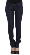 Costume National Skinny Leg Women's Jeans In Blue