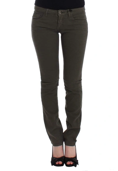 Costume National C'n'c   Slim Leg Jeans In Green