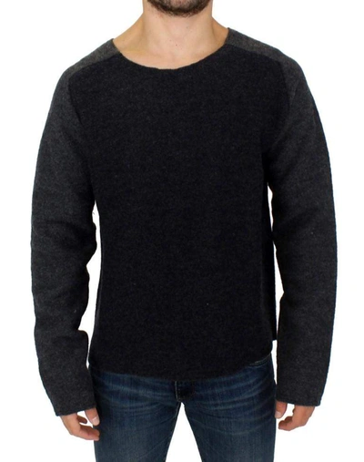 Costume National C'n'c   Wool Crew Neck Jumper In Grey