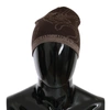 COSTUME NATIONAL C’N’C  BEANIE  WOOL BLEND BRANDED HAT